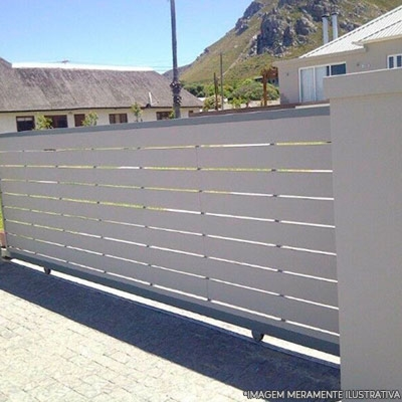 Onde Vende Portão Aço para Garagem Carrãozinho - Portão em Aço Galvanizado