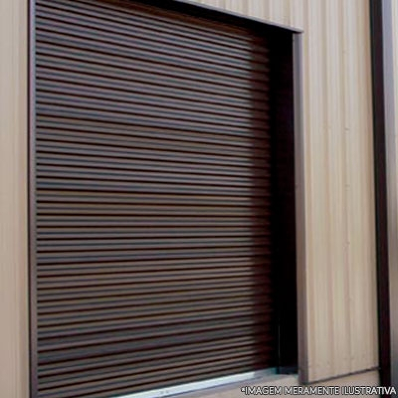 Porta Comercial Galvanizada São Caetano do Sul - Porta de Ferro Comercial