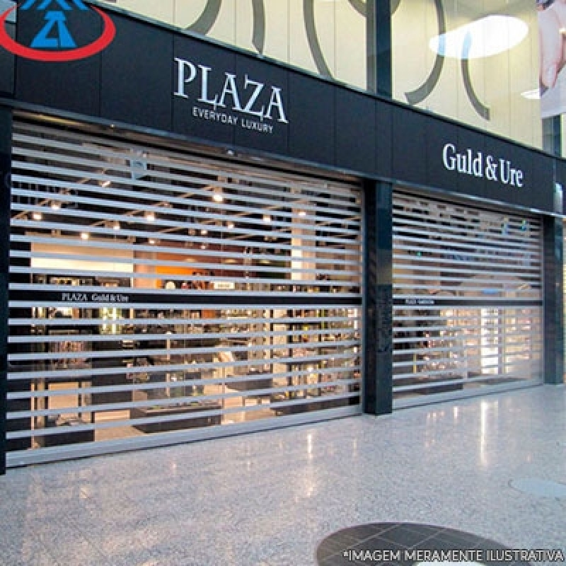 Porta de Aço Comercial Valores Jardim Calux11 - Porta de Salão Comercial