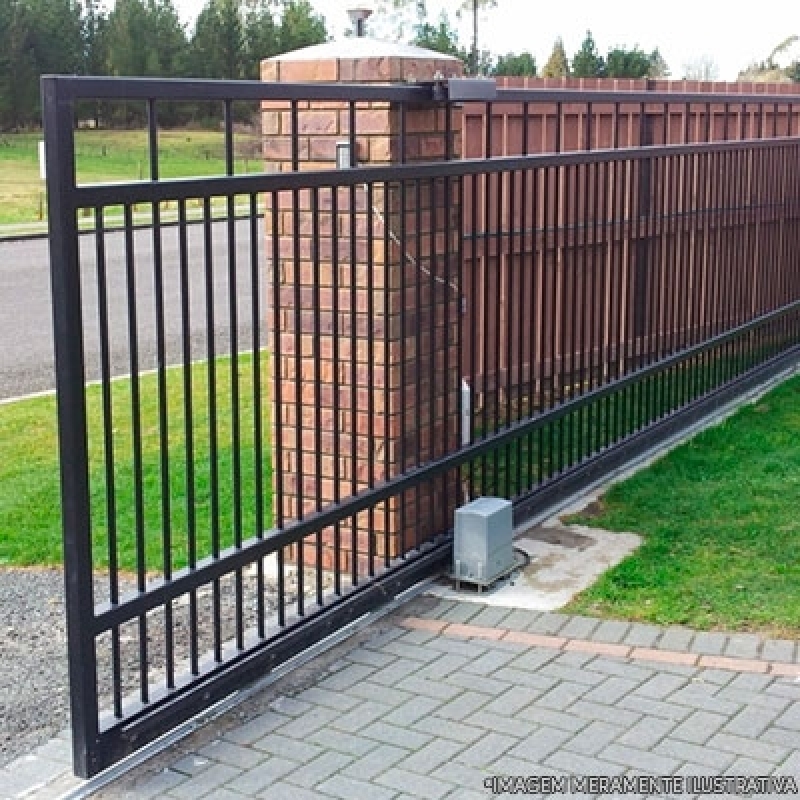 Portão Automático de Garagem Jardim Vera Cruz - Portão Automático Aço Galvanizado