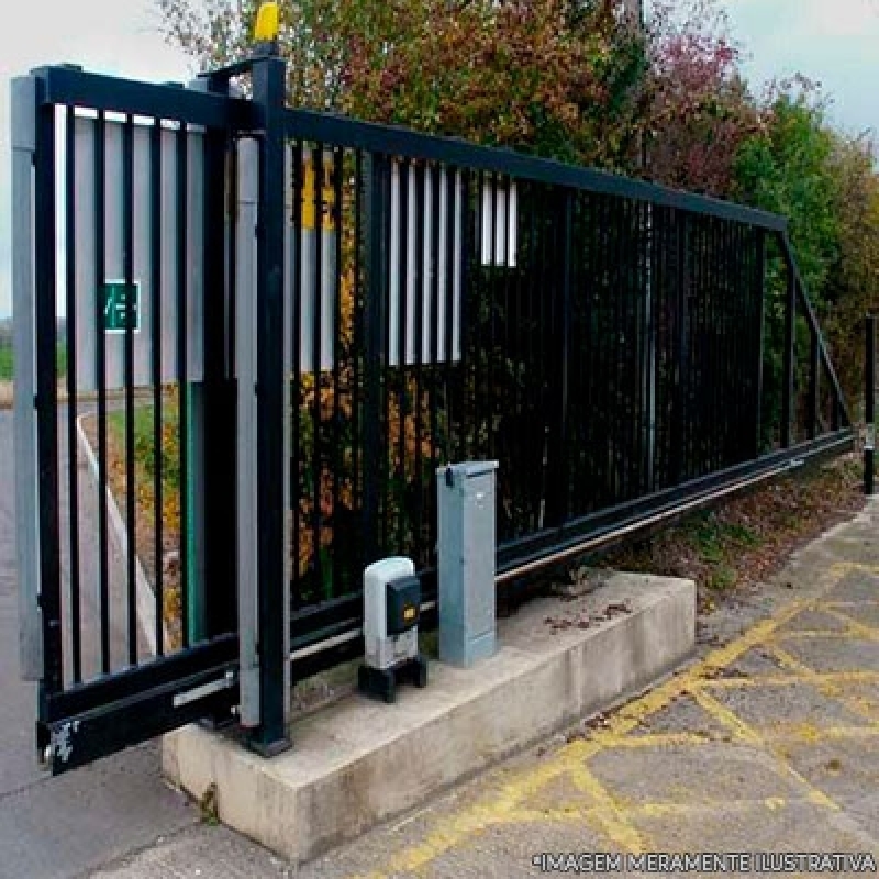 Portões Aço Galvanizado Jardim São Francisco - Portão de Aço para Comércio